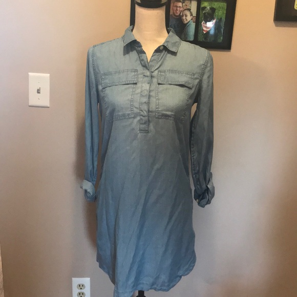 SO Dresses & Skirts - Denim Shirt Dress